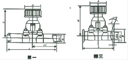 GM系列高真空隔膜阀外形尺寸图