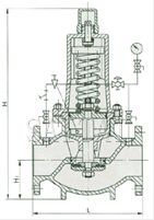 组合式减压阀总装图